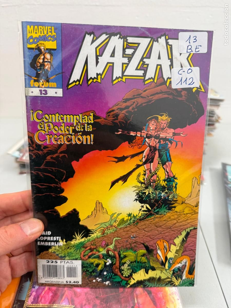 C&oacute;mics: KA-ZAR EDITORIAL FORUM NUMERO 13