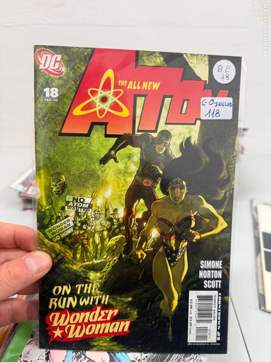 C&oacute;mics: ATOM EDITORIAL DC NUMERO 18 EN INGLES