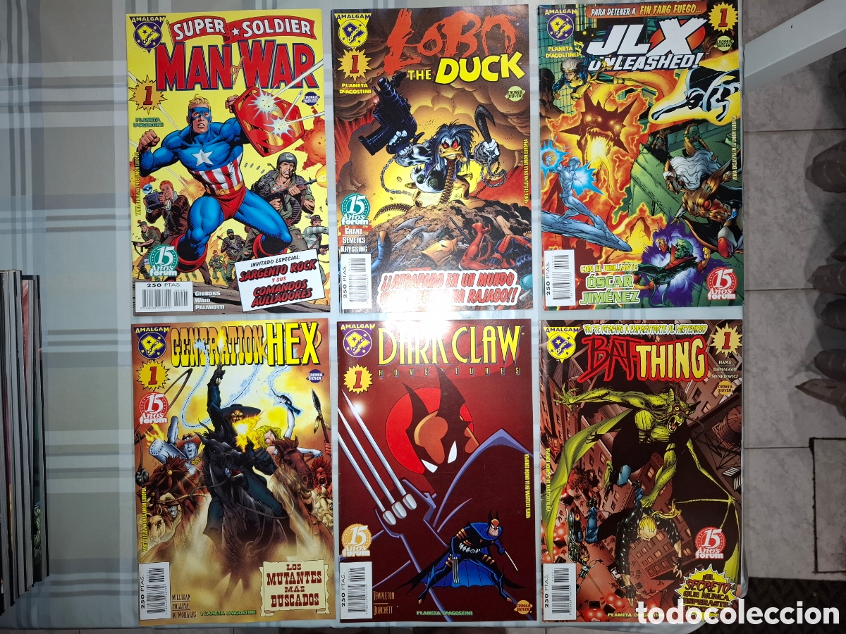 C&oacute;mics: Amalgam Colecci&oacute;n completa DC Marvel Forum - Foto 2