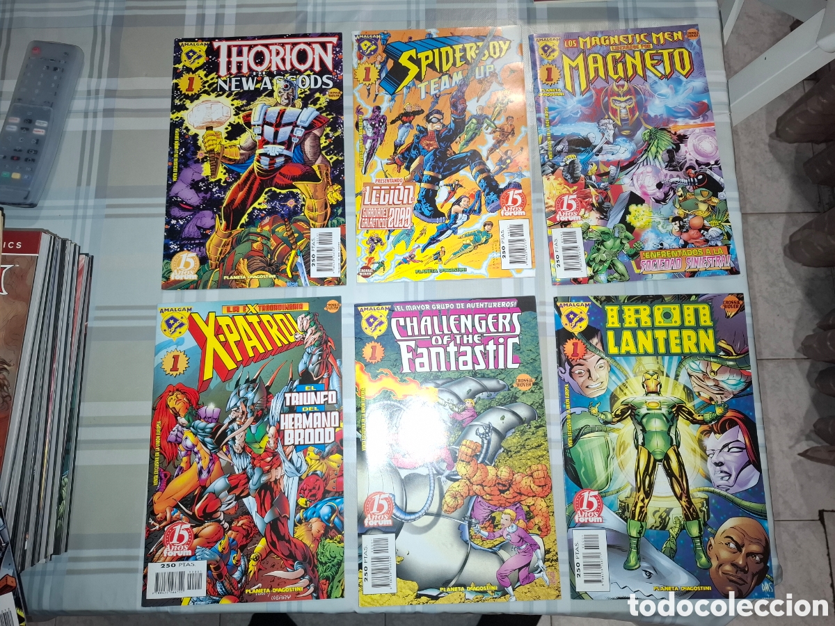 C&oacute;mics: Amalgam Colecci&oacute;n completa DC Marvel Forum - Foto 3