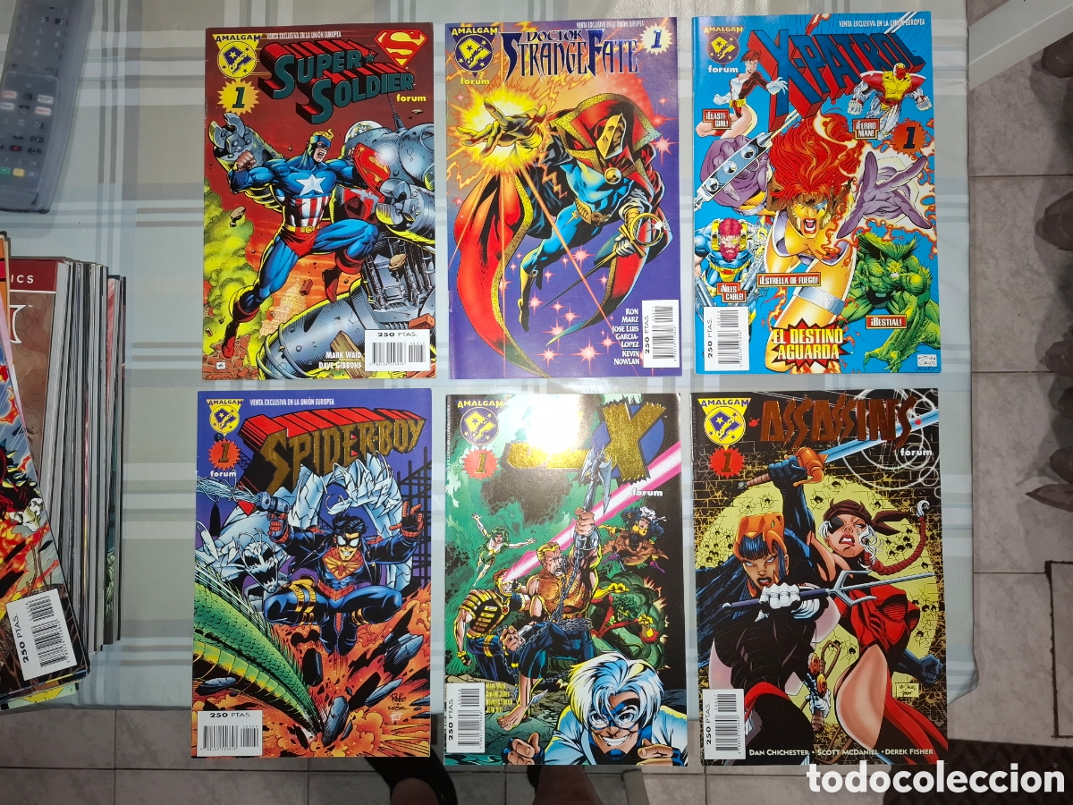 C&oacute;mics: Amalgam Colecci&oacute;n completa DC Marvel Forum - Foto 4