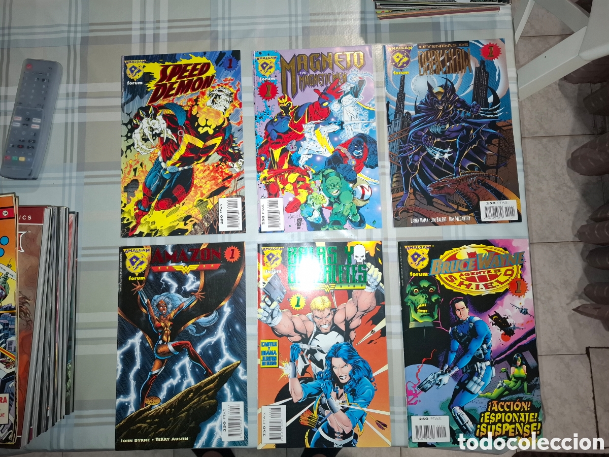 C&oacute;mics: Amalgam Colecci&oacute;n completa DC Marvel Forum - Foto 5