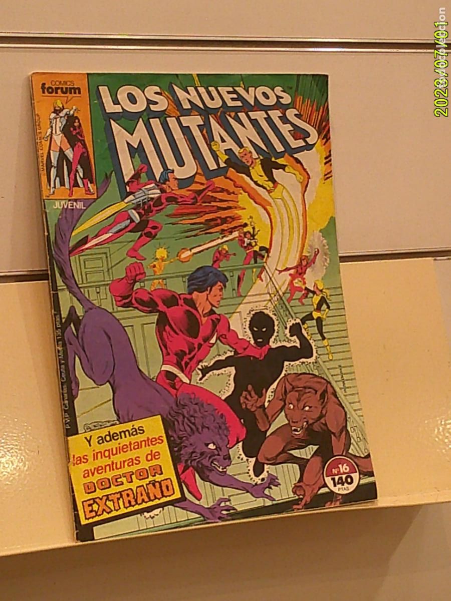 C&oacute;mics: LOS NUEVOS MUTANTES N&ordm; 16 MARVEL - FORUM