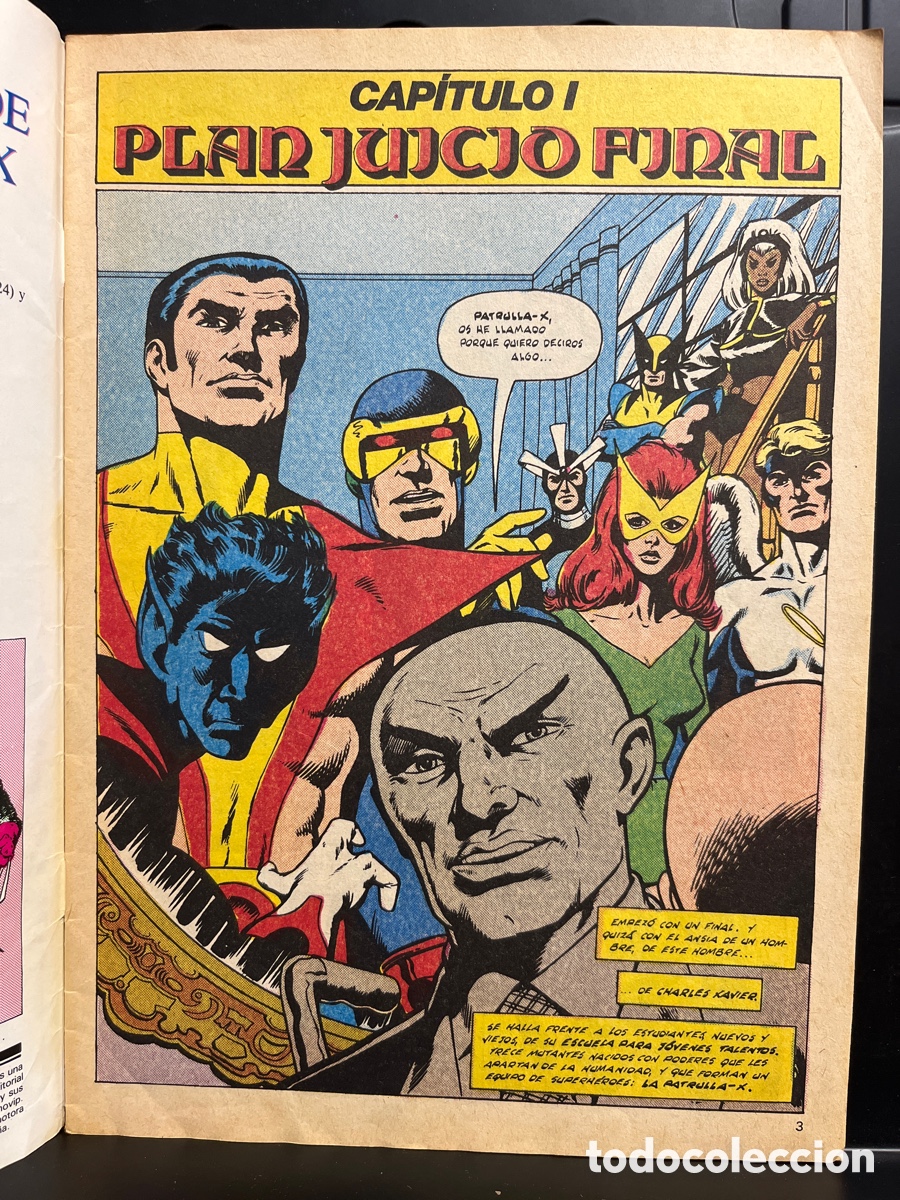 C&oacute;mics: CLASSIC X MEN VOL.1 N.2 PLAN JUICIO FINAL ( 1988/1992 ) - Foto 3