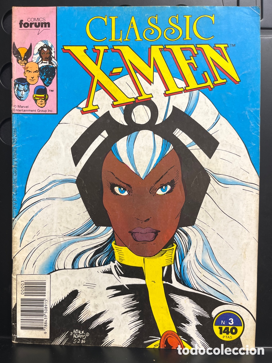 C&oacute;mics: CLASSIC X MEN VOL.1 N.3 SENDEROS DE GUERRA ( 1988/1992 )
