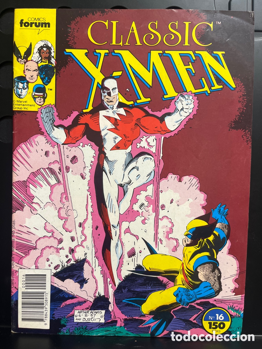 C&oacute;mics: CLASSIC X MEN VOL.1 N.16 LOS H&Eacute;ROES EST&Aacute;N EN CASA ( 1988/1992 )
