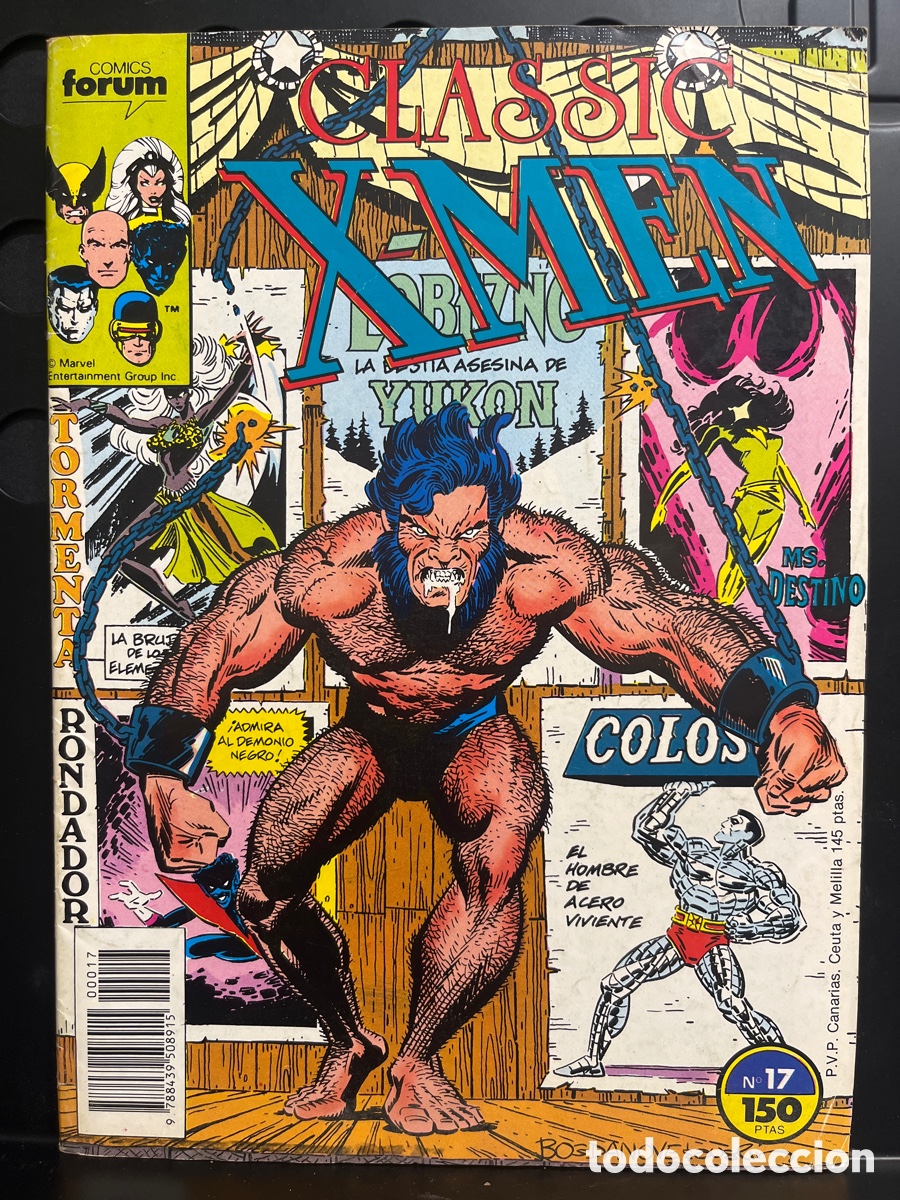 C&oacute;mics: CLASSIC X MEN VOL.1 N.17 JUEGOS MENTALES ( 1988/1992 )