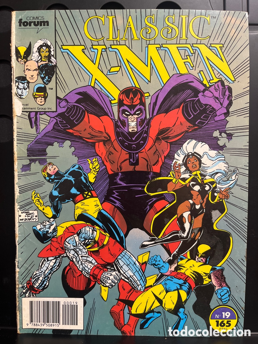 C&oacute;mics: CLASSIC X MEN VOL.1 N.19 EL MOMENTO DE LA VERDAD ( 1988/1992 )
