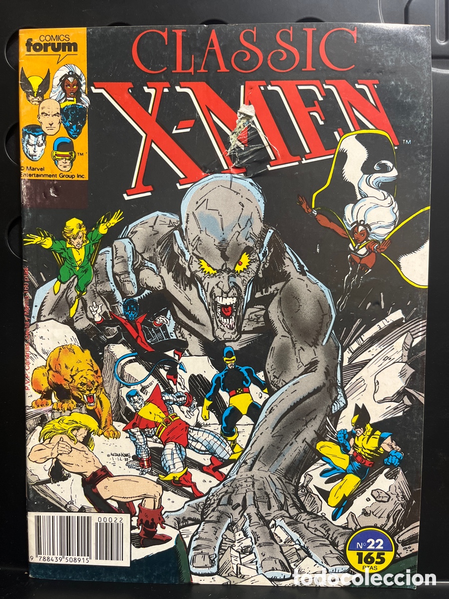 Comics : CLASSIC X MEN VOL.1 N.22 SALVAR LA TIERRA SALVAJE ( 1988/1992 )
