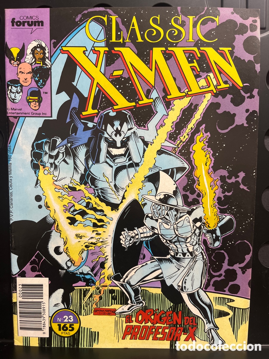 C&oacute;mics: CLASSIC X MEN VOL.1 N.23 EL ORIGEN DEL PROFESOR X ( 1988/1992 )