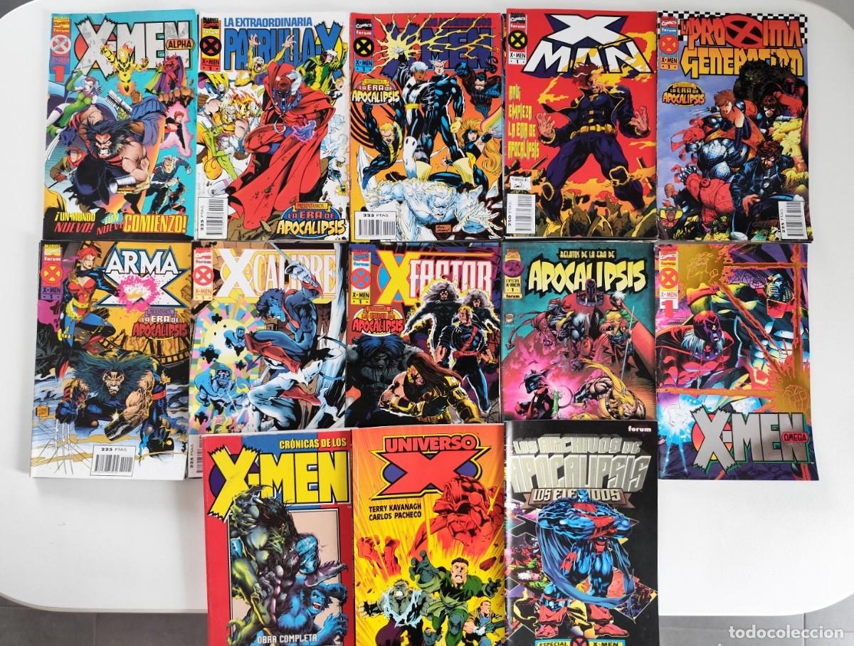 C&oacute;mics: X-MEN: LA ERA DE APOCALIPSIS - MINISERIES Y ESPECIALES ~ MARVEL/FORUM (1995)
