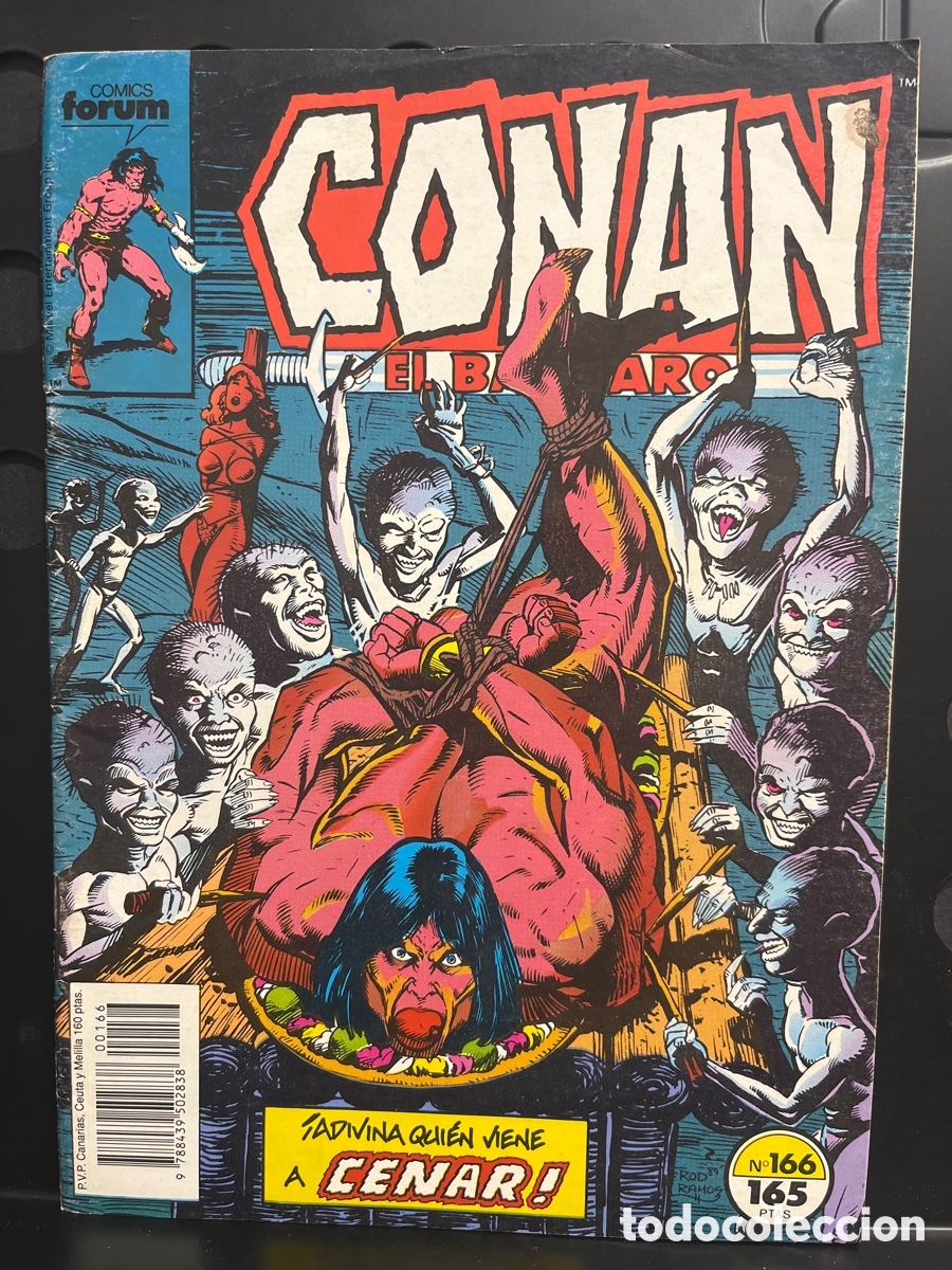 C&oacute;mics: CONAN EL B&Aacute;RBARO N.166 ADIVINA QUIEN VIENE A CENAR ( 1983/1994 )