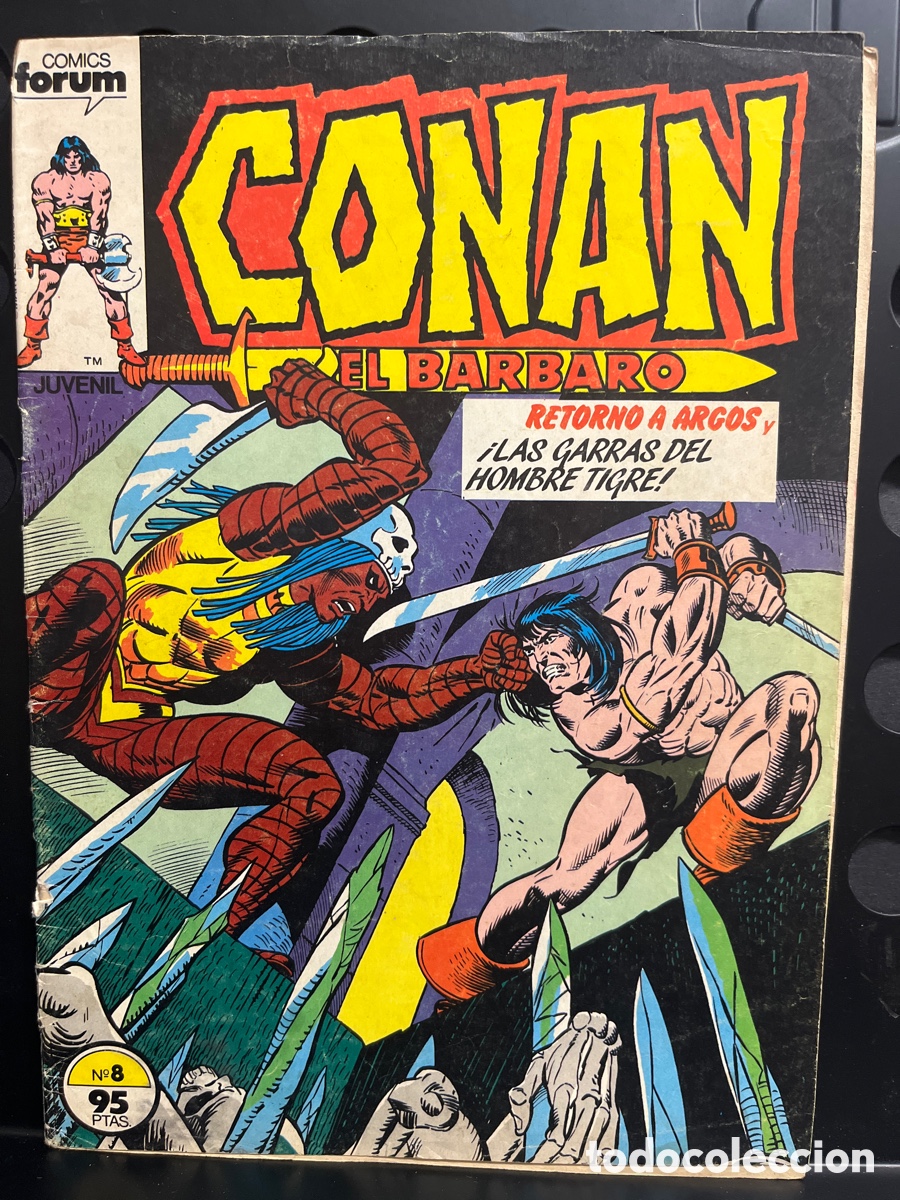 C&oacute;mics: CONAN EL B&Aacute;RBARO N.8 RETORNO A ARGOS ( 1983/1994 )