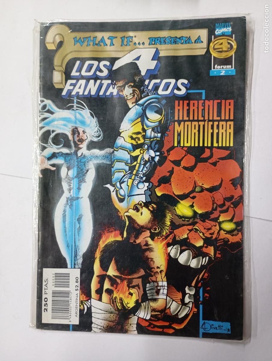 C&oacute;mics: LOS 4 FANT&Aacute;STICOS N&ordm; 2. HERENCIA MORT&Iacute;FERA. WHAT IF. TDKR96