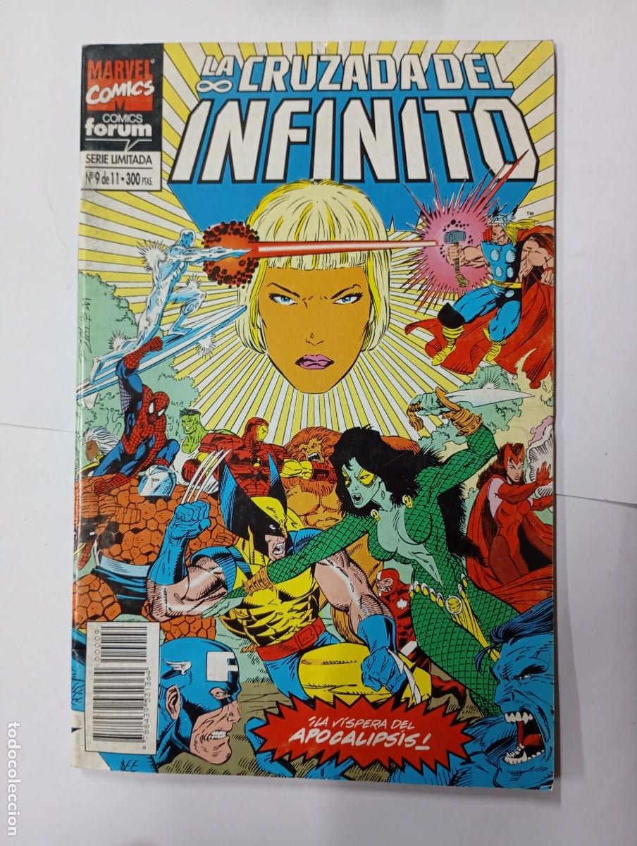 C&oacute;mics: LA CRUZADA DEL INFINITO N&ordm; 9 DE 11. MARVEL COMICS FORUM. TDKR96