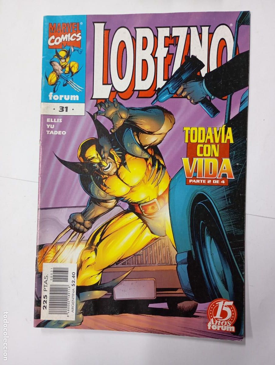 C&oacute;mics: LOBEZNO N&ordm; 31. TODAV&Iacute;A CON VIDA 2 DE 4. MARVEL COMICS FORUM. TDKR96