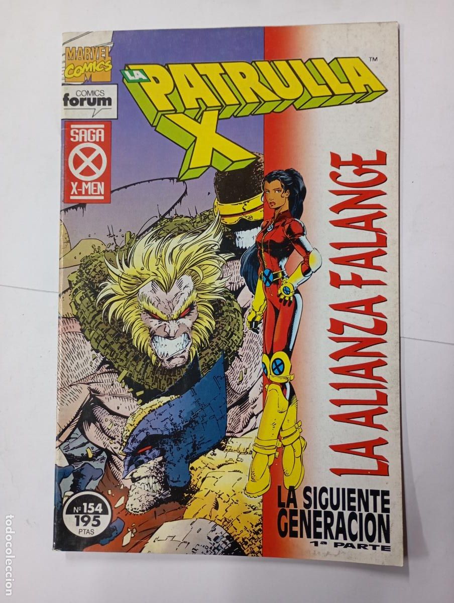 C&oacute;mics: PATRULLA X N&ordm; 54. SAGA X-MEN. LA ALIANZA FALANGE. MARVEL COMICS FORUM. TDKR96