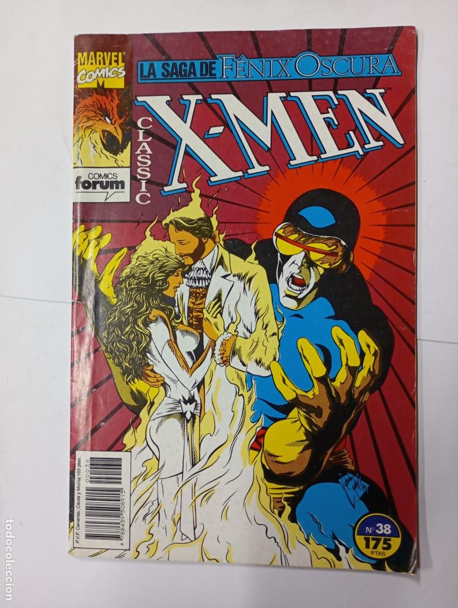 C&oacute;mics: CLASSIC X-MEN N&ordm; 38. LA SAGA DE F&Eacute;NIX OSCURA. MARVEL COMICS FORUM. TDKR96