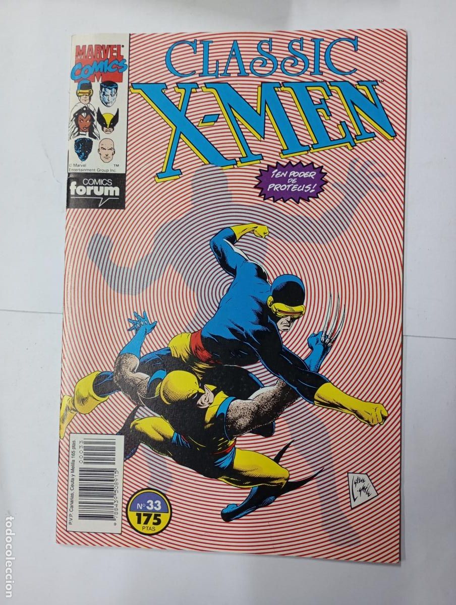 C&oacute;mics: CLASSIC X-MEN N&ordm; 33. MARVEL COMICS FORUM. TDKR96