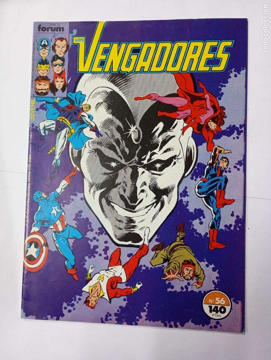 C&oacute;mics: LOS VENGADORES N&ordm; 56. MARVEL COMICS FORUM. TDKR96