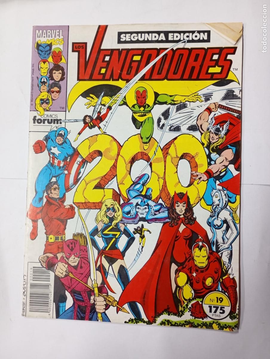 C&oacute;mics: LOS VENGADORES N&ordm; 19. MARVEL COMICS FORUM. TDKR96