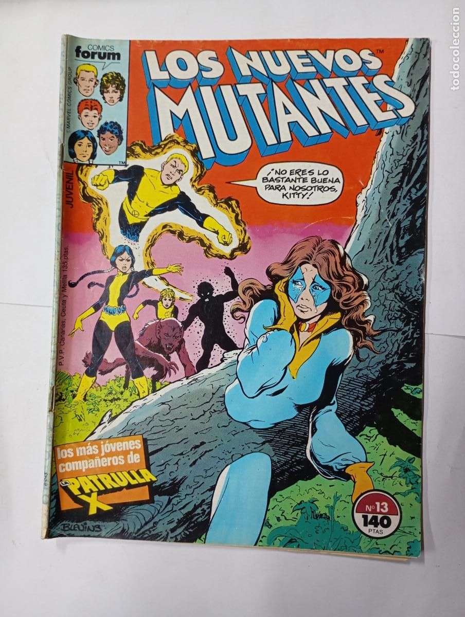C&oacute;mics: LOS NUEVOS MUTANTES N&ordm; 13. MARVEL COMICS FORUM. TDKR96 - Foto 1