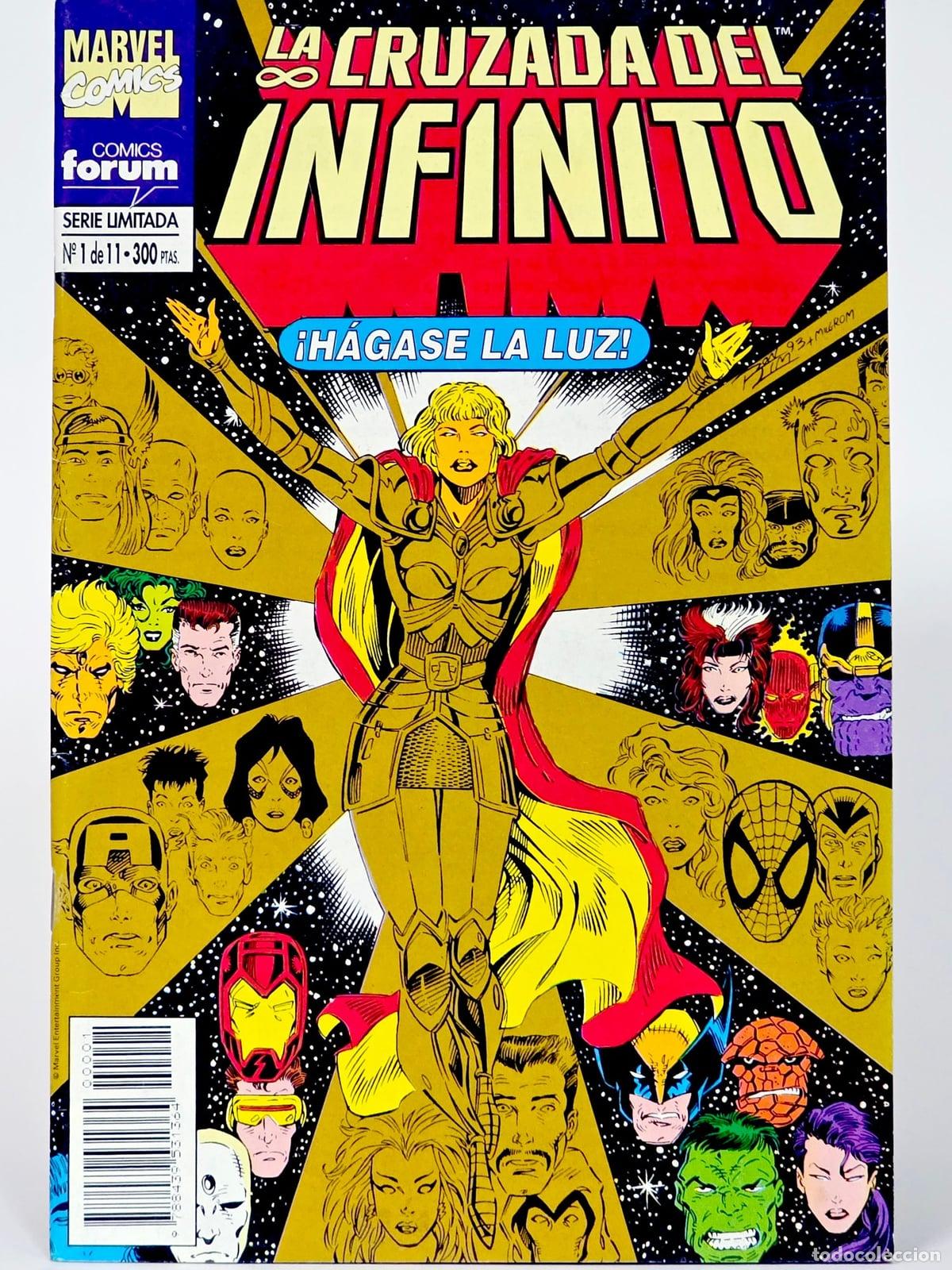 C&oacute;mics: COLECCI&Oacute;N COMPLETA LA CRUZADA DEL INFINITO C&Oacute;MICS FORUM MARVEL VOLUMEN EXCELENTE ESTADO