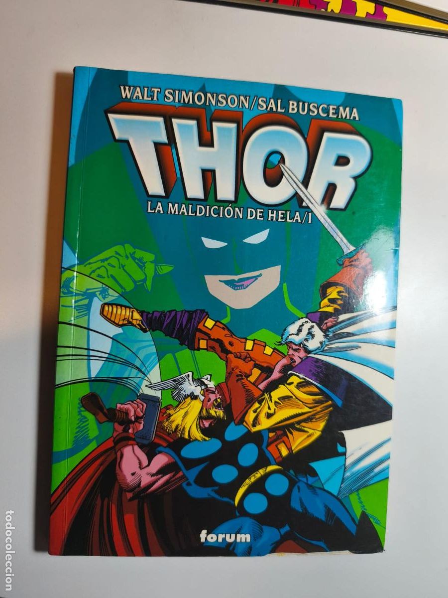 C&oacute;mics: THOR. LA MALDICI&Oacute;N DE HELA TOMO 1. FORUM, 1999.
