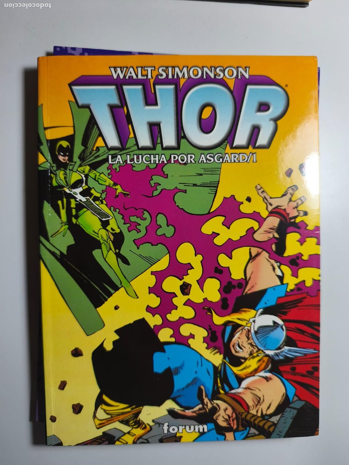 C&oacute;mics: THOR. LA LUCHA POR ASGARD TOMO 1. FORUM, 1999.