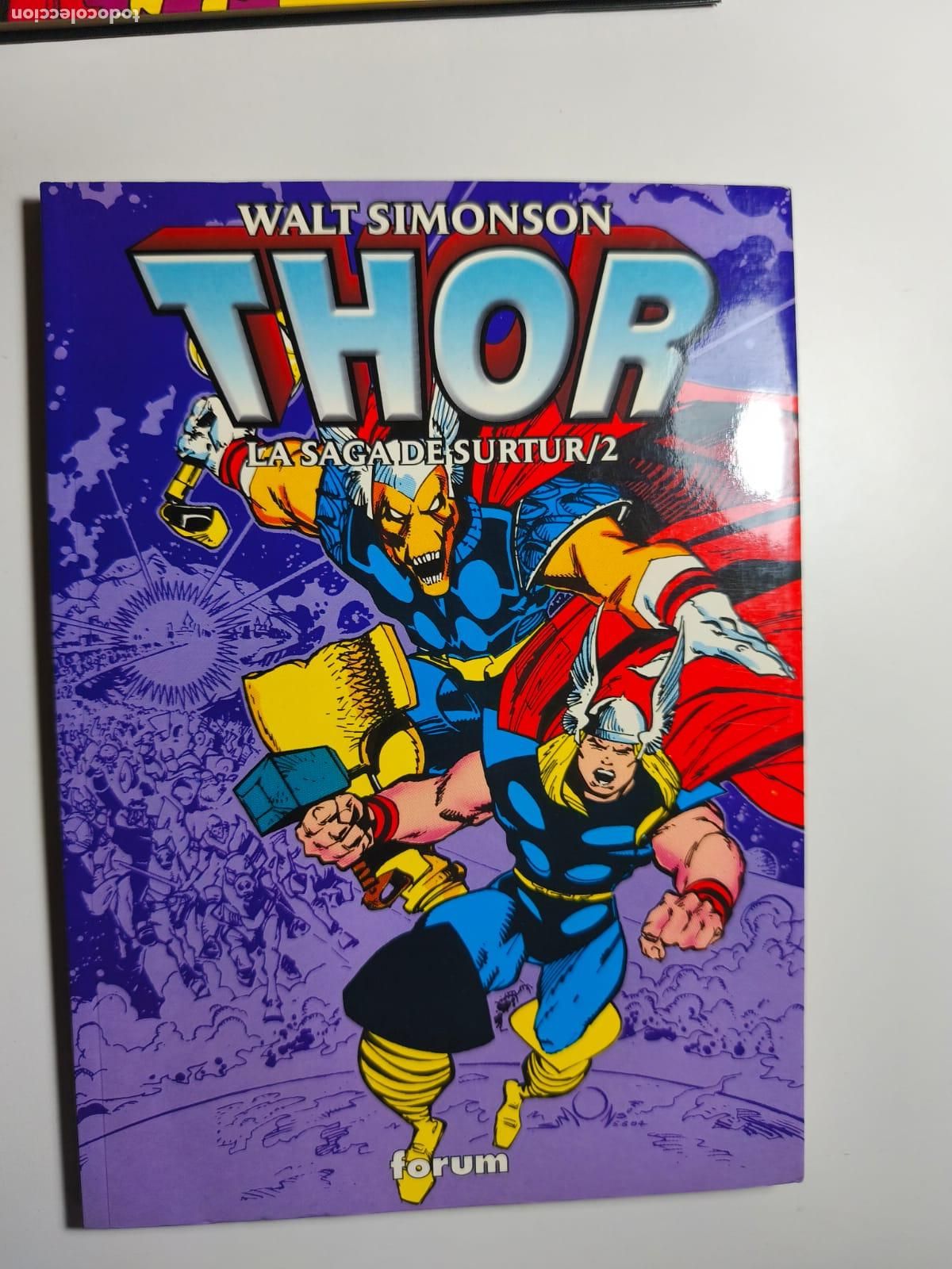 C&oacute;mics: THOR. LA SAGA DE SURTUR TOMO 2. FORUM, 1999.