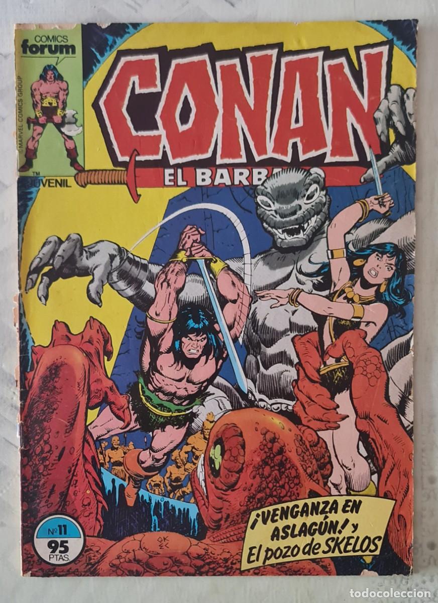 C&oacute;mics: CONAN EL BARBARO n&ordm; 11 de 213 de Roy Thomas y John Buscema. Comics Forum 1983