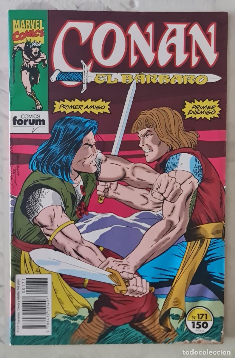C&oacute;mics: CONAN EL BARBARO n&ordm; 171 de 213 de Ron Lim. Comics Forum 1991.