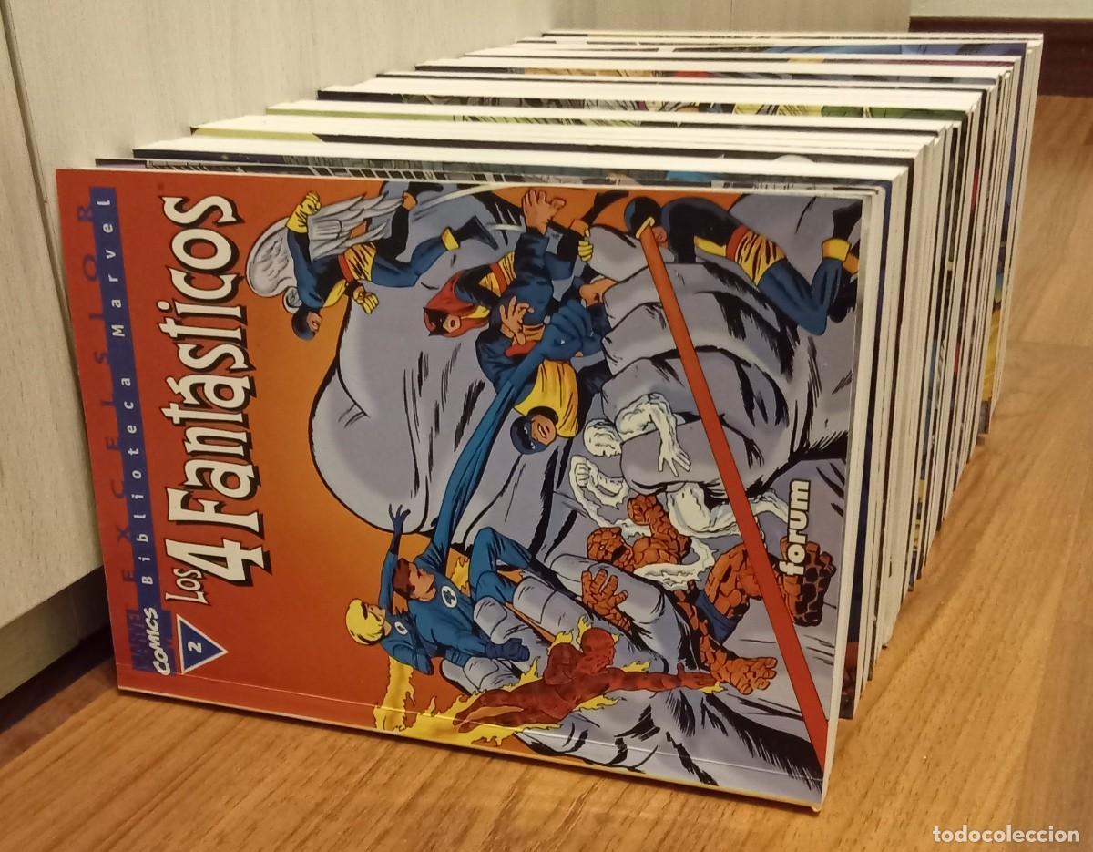 C&oacute;mics: lote 31 libros. LOS 4 FANTASTICOS. excelsior. MARVEL Comics. forum - Foto 3