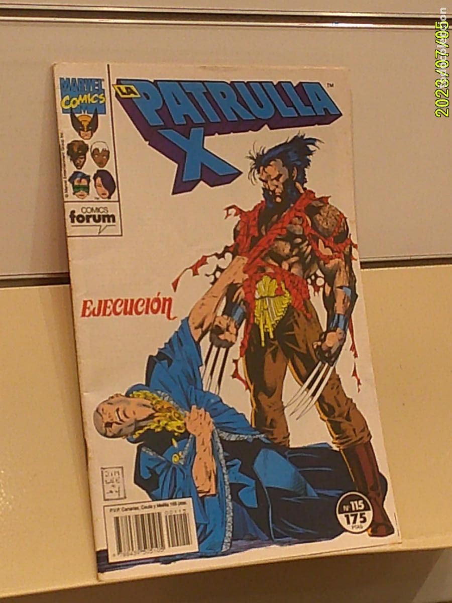 C&oacute;mics: LA PATRULLA X VOL. 1 N&ordm; 115 MARVEL - FORUM