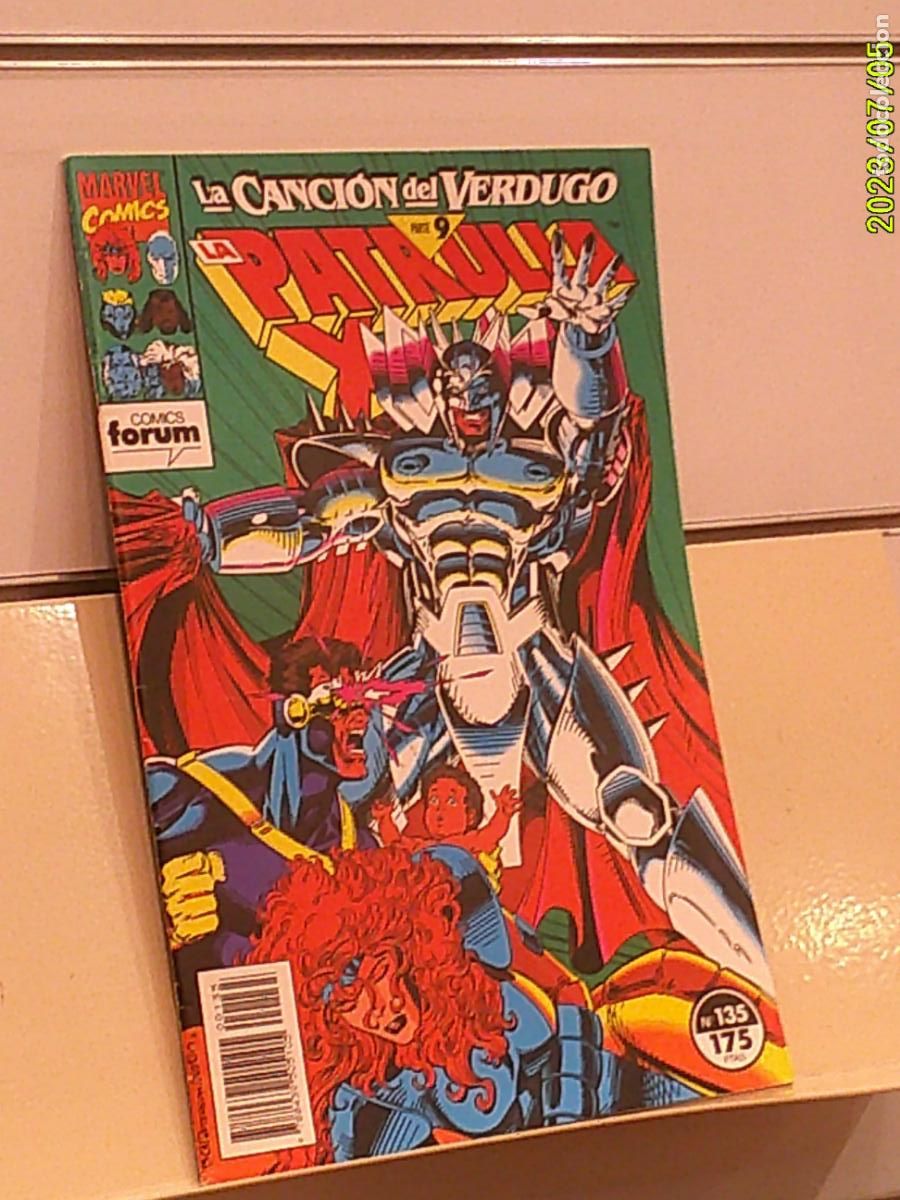 C&oacute;mics: LA PATRULLA X VOL. 1 N&ordm; 135 LA CANCION DEL VERDUGO PARTE 9 MARVEL - FORUM