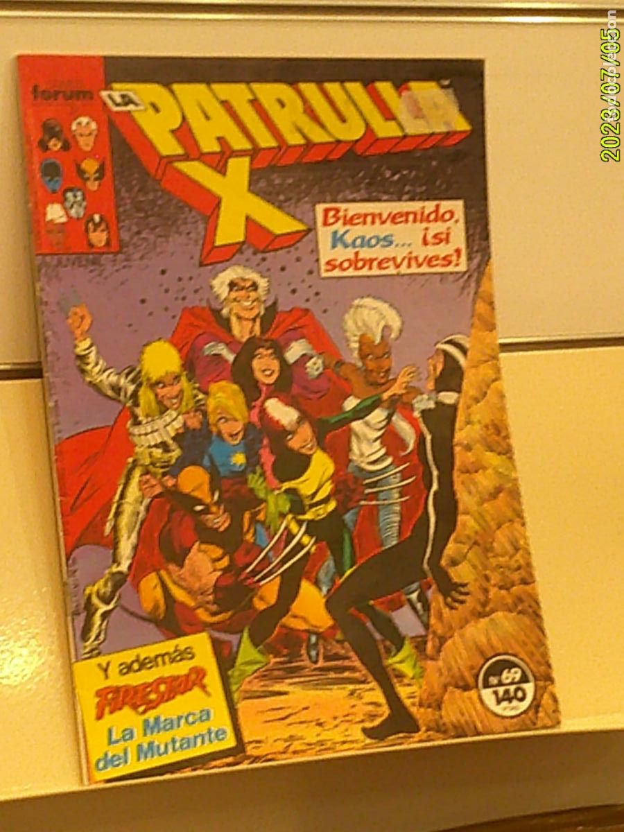 C&oacute;mics: LA PATRULLA X VOL. 1 N&ordm; 69 MARVEL - FORUM
