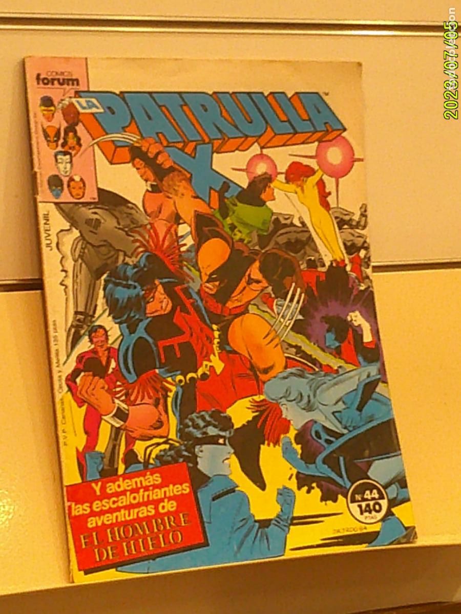 C&oacute;mics: LA PATRULLA X VOL. 1 N&ordm; 44 MARVEL - FORUM
