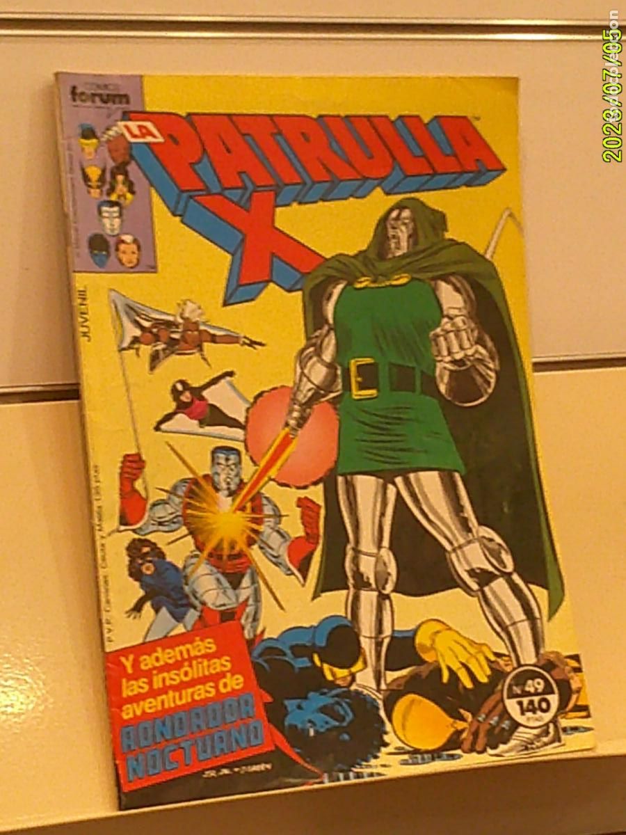 C&oacute;mics: LA PATRULLA X VOL. 1 N&ordm; 49 MARVEL - FORUM