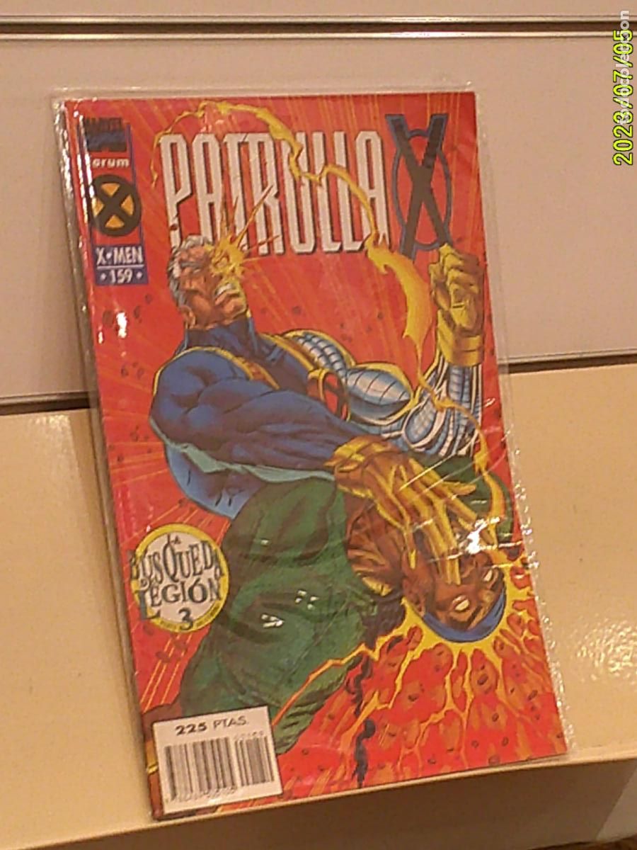C&oacute;mics: LA PATRULLA X VOL. 1 N&ordm; 159 LA BUSQUEDA DE LEGION 3 MARVEL - FORUM