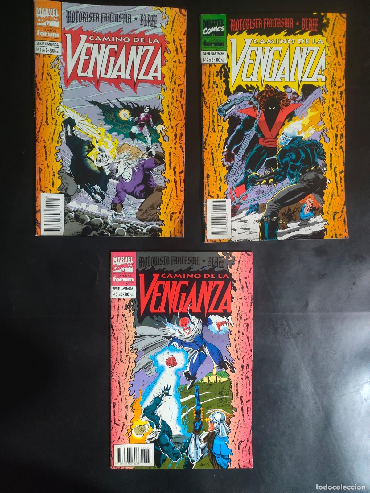 C&oacute;mics: MOTORISTA FANTASMA CAMINO A LA VENGANZA COMPLETA