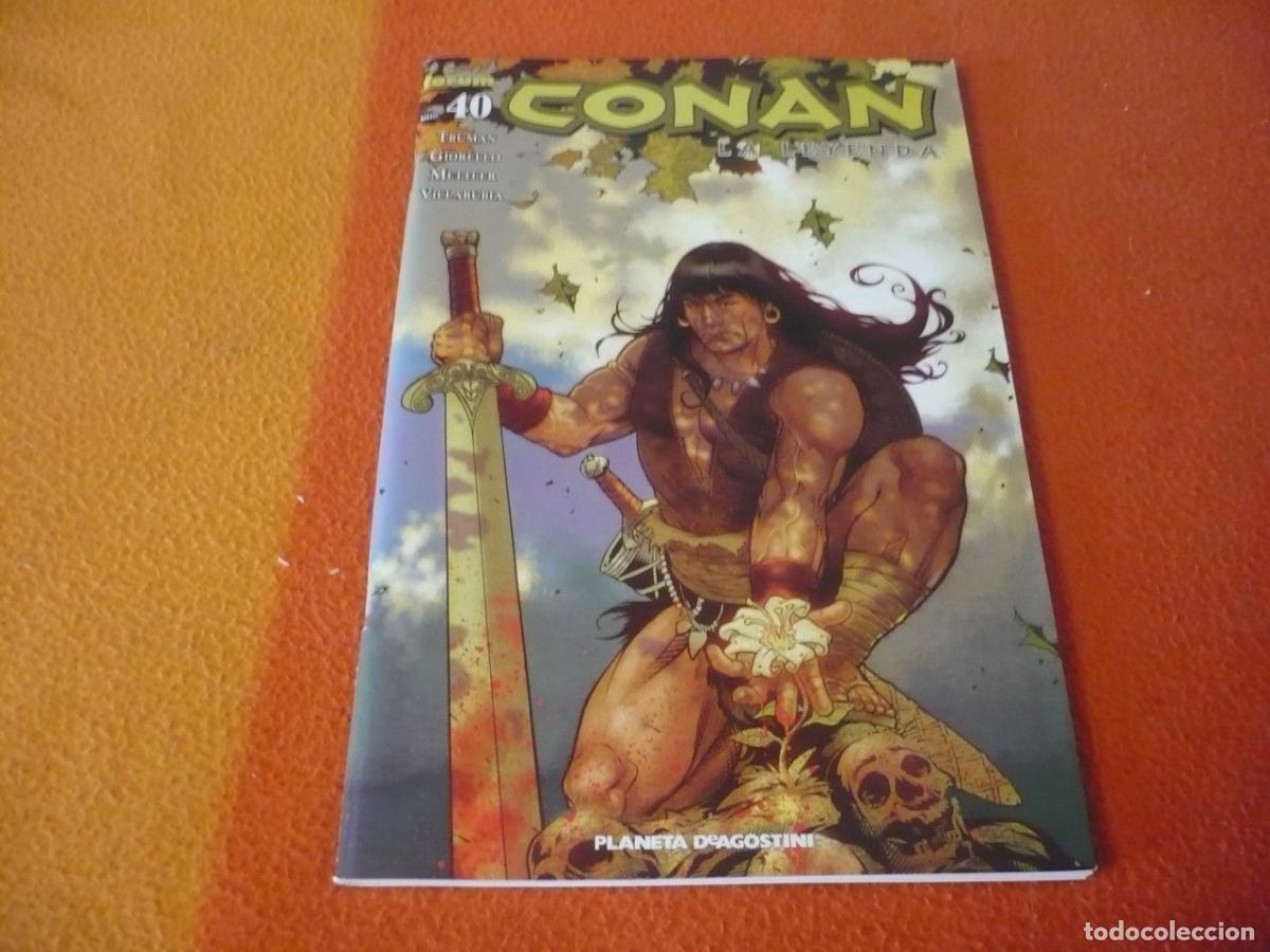 C&oacute;mics: CONAN LA LEYENDA 40 (TRUMAN GIORELLO) PLANETA FORUM ULTIMO NUMERO COMIC FANTASIA ESPADA BRUJERIA