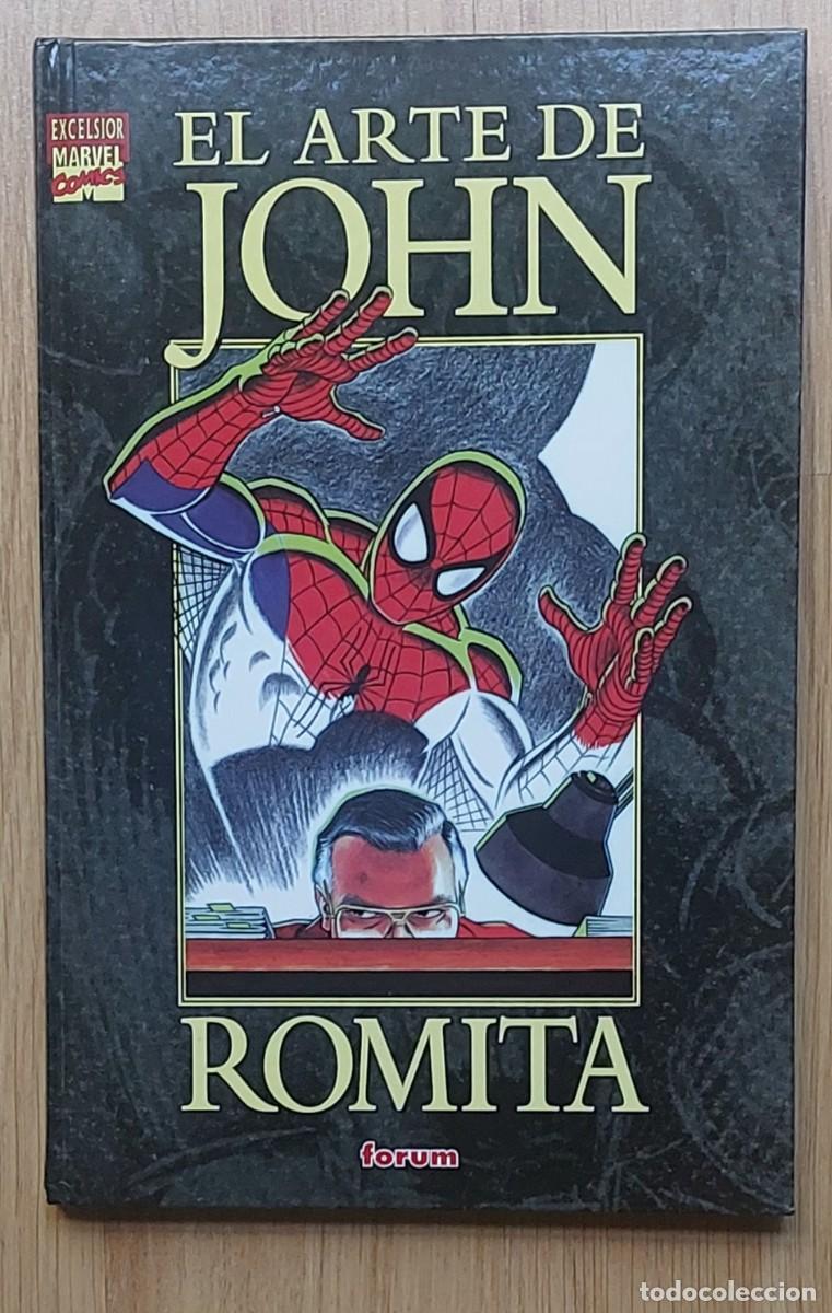 C&oacute;mics: EL ARTE DE JOHN ROMITA : FORUM 1999 - CARTON&Eacute;- BUEN ESTADO - 128 P&Aacute;GINAS