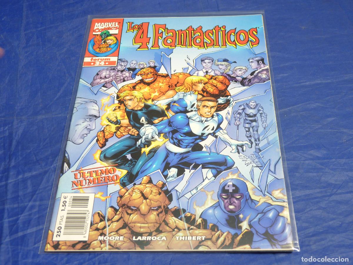 C&oacute;mics: LOS 4 FANTASTICOS #34 FORUM OREFSLL