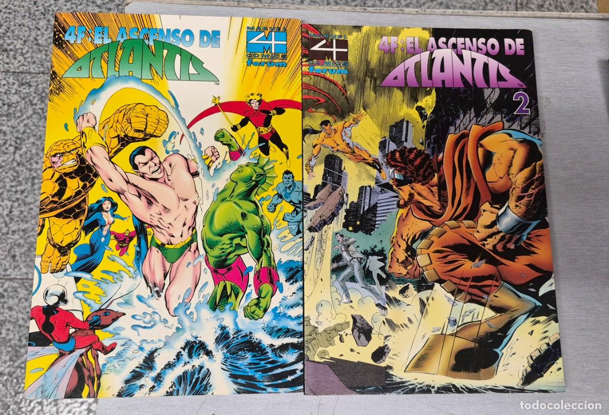 C&oacute;mics: 4F: EL ASCENSO DE ATLANTIS - TOM DEFALCO / MARVEL - FORUM - Foto 1