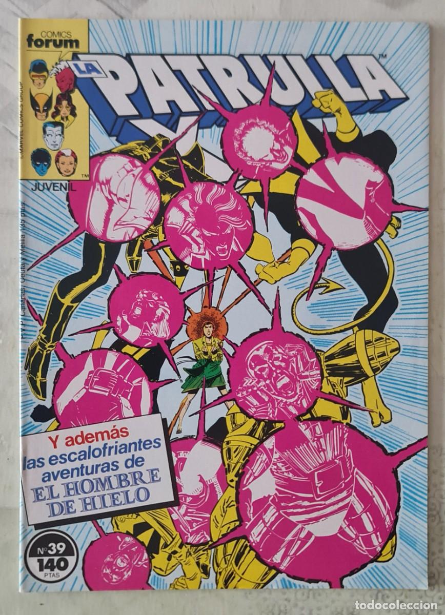 C&oacute;mics: LA PATRULLA-X Vol 1 n&ordm; 39 de Chris Claremont y John Romita Jr. Comics Forum 1987.