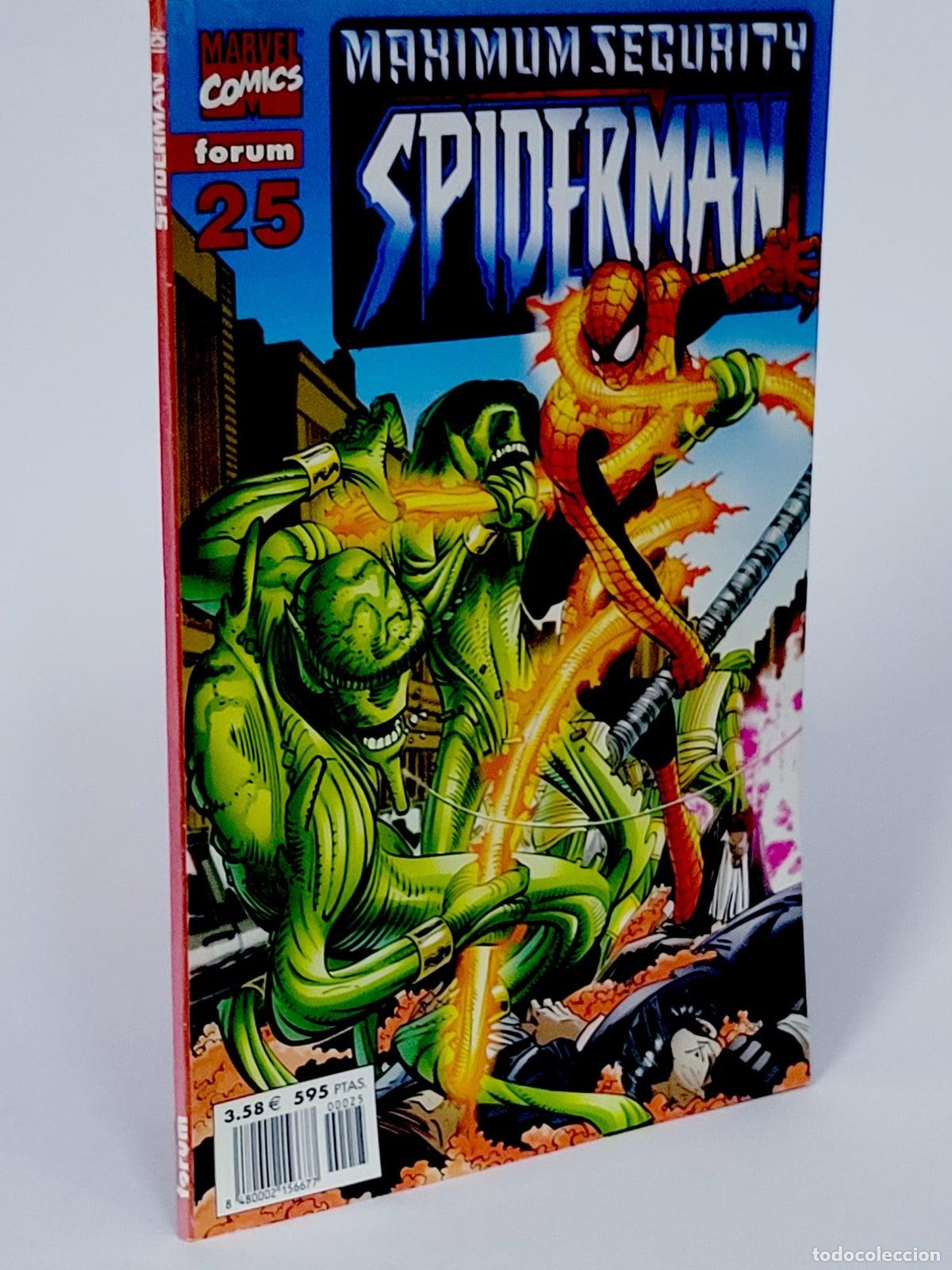 C&oacute;mics: C&Oacute;MIC SPIDERMAN 25 MAXIMUM SECURITY VOL.5 FORUM MARVEL VOLUMEN SPIDER-MAN EXCELENTE ESTADO