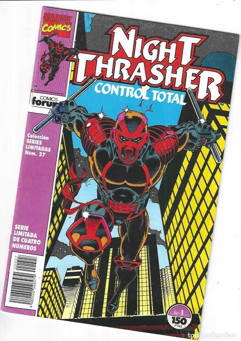 C&oacute;mics: NIGHT THRASHER / DESTRUCTOR NOCTURNO: CONTROL TOTAL - 4 N&ordm;s - COMPLETA - Foto 1
