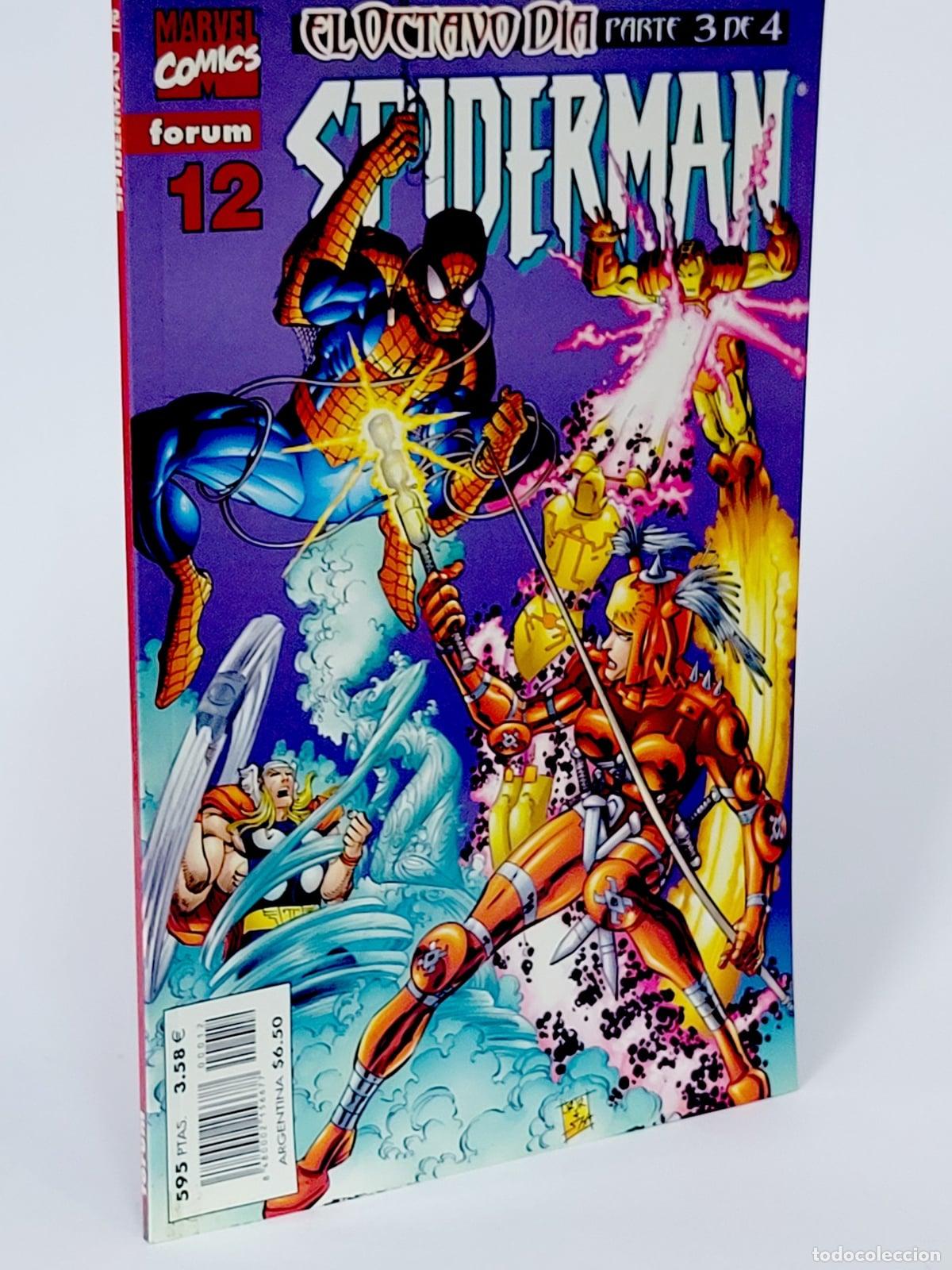 C&oacute;mics: C&Oacute;MIC SPIDERMAN 12 EL OCTAVO D&Iacute;A: PARTE 3 DE 4 VOL.5 FORUM MARVEL VOLUMEN SPIDER-MAN DE KIOSCO