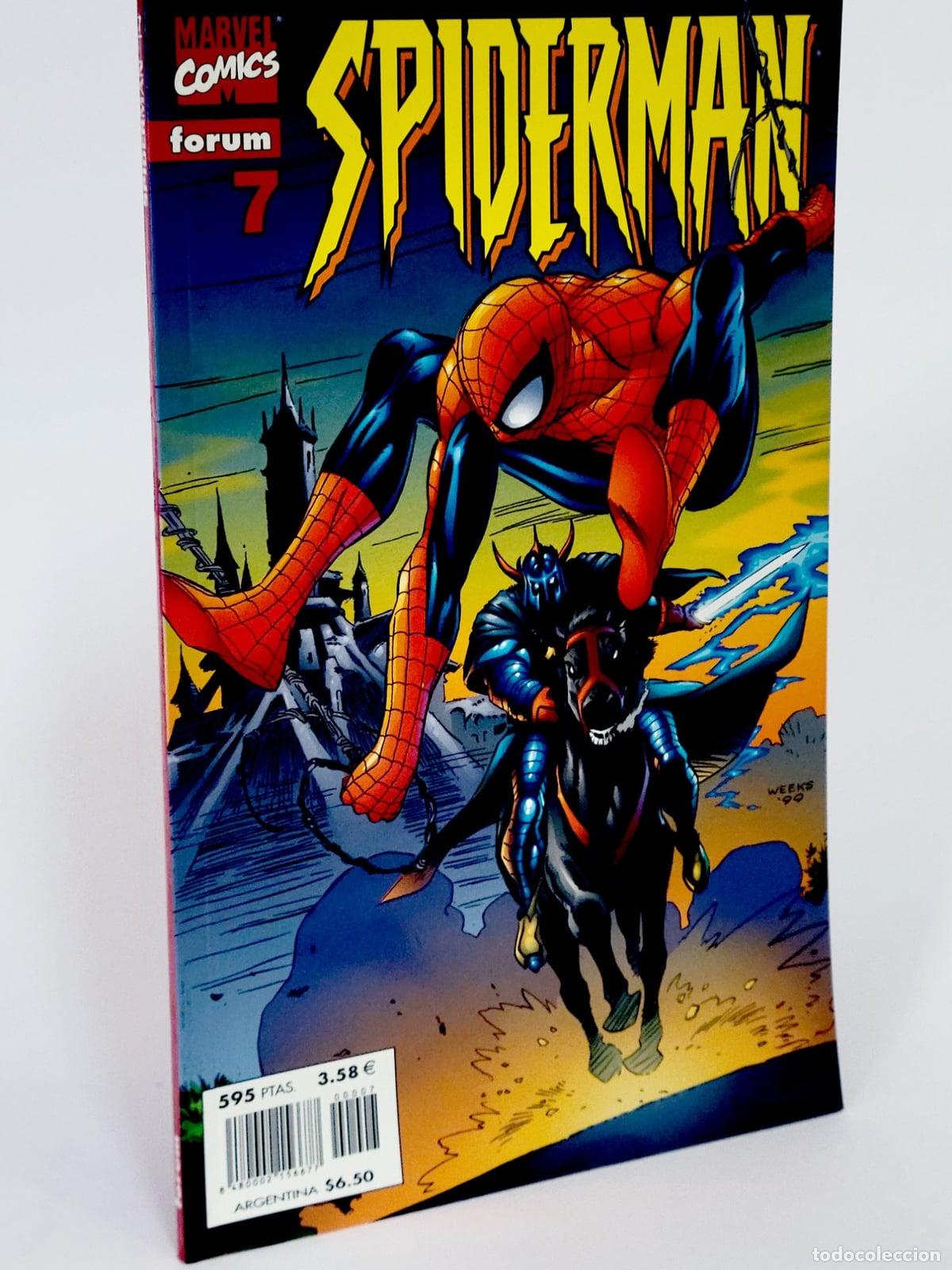 C&oacute;mics: C&Oacute;MIC SPIDERMAN 7 VOL.5 FORUM MARVEL VOLUMEN SPIDER-MAN DE KIOSCO - Foto 1