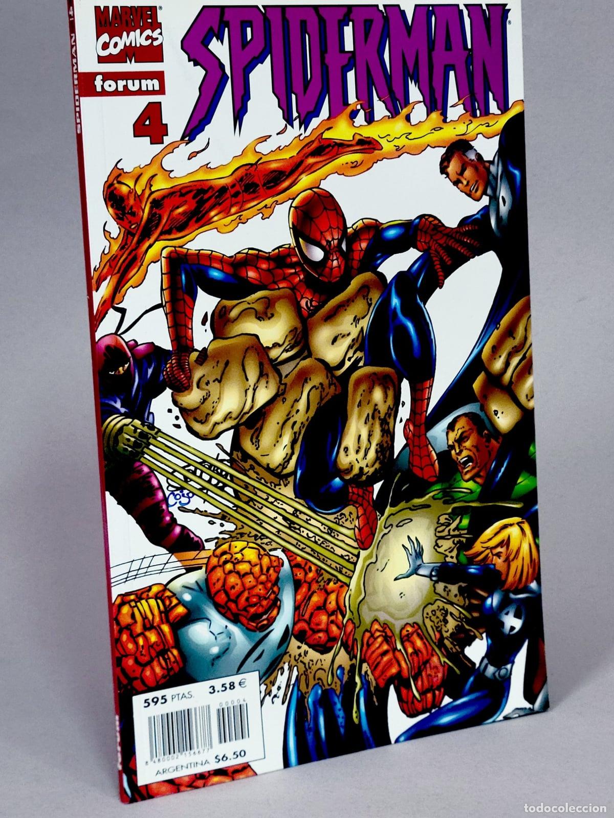 C&oacute;mics: C&Oacute;MIC SPIDERMAN 4 VOL.5 FORUM MARVEL VOLUMEN SPIDER-MAN DE KIOSCO
